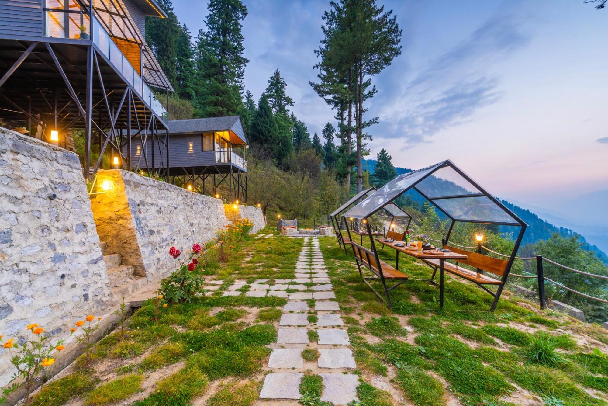 Montane Chalet , Sethan Манали Экстерьер фото